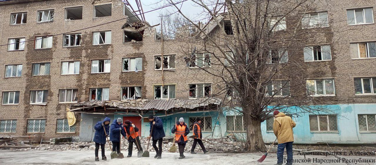 В оккупированном Алчевске